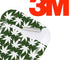 Marijuana Leaf White Pattern Apple AirPods Skin