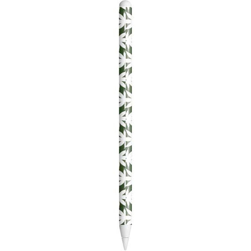 Marijuana Leaf White Pattern Apple Pencil (2nd Gen 2019) Skin