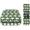 Marijuana Leaf White Pattern Apple TV Skin