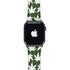 Marijuana Leaf White Pattern Apple Watch Band 42-44mm