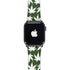 Marijuana Leaf White Pattern Apple Watch Band 38-40mm