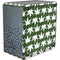 Marijuana Leaf White Pattern Cooler Master MasterBox Q300L Mini Tower Skin