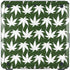 Marijuana Leaf White Pattern Cooler Master MasterBox Q300L Mini Tower Skin