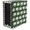 Marijuana Leaf White Pattern Corsair 4000D Tempered Glass Mid-Tower ATX Case Skin