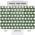 Marijuana Leaf White Pattern Dell Vostro Skin