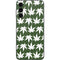 Marijuana Leaf White Pattern Galaxy A14 5G Skin