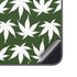 Marijuana Leaf White Pattern Galaxy A14 5G Skin
