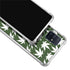 Marijuana Leaf White Pattern Galaxy A51 5G Clear Case
