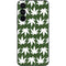 Marijuana Leaf White Pattern Galaxy A54 5G Skin