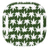Marijuana Leaf White Pattern Galaxy Buds Pro Skin
