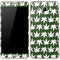 Marijuana Leaf White Pattern Galaxy J7 Skin