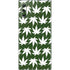 Marijuana Leaf White Pattern Galaxy Note 10 Skin
