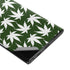 Marijuana Leaf White Pattern Galaxy Note 10 Skin
