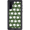 Marijuana Leaf White Pattern Galaxy Note 10 Waterproof Case