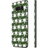 Marijuana Leaf White Pattern Galaxy Note 8 Skin