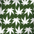 Marijuana Leaf White Pattern Galaxy Note 8 Skin