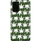 Marijuana Leaf White Pattern Galaxy Note20 5G Pro Case
