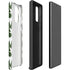 Marijuana Leaf White Pattern Galaxy Note20 5G Pro Case