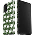 Marijuana Leaf White Pattern Galaxy Note20 5G Pro Case