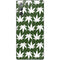 Marijuana Leaf White Pattern Galaxy Note20 5G Skin