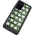 Marijuana Leaf White Pattern Galaxy Note20 5G Waterproof Case