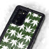 Marijuana Leaf White Pattern Galaxy Note20 5G Waterproof Case