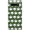 Marijuana Leaf White Pattern Galaxy S10 Plus Skin