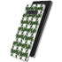 Marijuana Leaf White Pattern Galaxy S10 Plus Skin