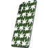 Marijuana Leaf White Pattern Galaxy S20 Fan Edition Skin