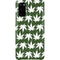 Marijuana Leaf White Pattern Galaxy S20 Lite Case