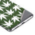 Marijuana Leaf White Pattern Galaxy S20 Skin
