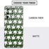 Marijuana Leaf White Pattern Galaxy S20 Ultra 5G Skin