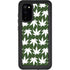 Marijuana Leaf White Pattern Galaxy S20 Waterproof Case