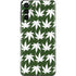 Marijuana Leaf White Pattern Galaxy S21 Plus 5G Skin