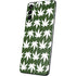 Marijuana Leaf White Pattern Galaxy S21 Plus 5G Skin