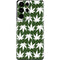Marijuana Leaf White Pattern Galaxy S21 Ultra 5G Skin