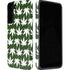 Marijuana Leaf White Pattern Galaxy S22 Pro Case
