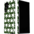 Marijuana Leaf White Pattern Galaxy S22 Ultra Pro Case