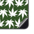 Marijuana Leaf White Pattern Galaxy S23 FE Skin