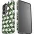 Marijuana Leaf White Pattern Galaxy S23 Pro Case