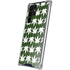 Marijuana Leaf White Pattern Galaxy S24 Ultra Clear Case