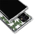 Marijuana Leaf White Pattern Galaxy S24 Ultra Clear Case