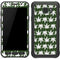 Marijuana Leaf White Pattern Galaxy S7 Active Skin