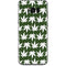 Marijuana Leaf White Pattern Galaxy S8 Skin