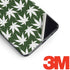 Marijuana Leaf White Pattern Galaxy S9 Plus Skin