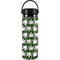 Marijuana Leaf White Pattern Hydro Flask 20oz Wide Mouth Skin