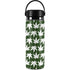 Marijuana Leaf White Pattern Hydro Flask 20oz Wide Mouth Skin