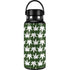 Marijuana Leaf White Pattern Hydro Flask 32oz Wide Mouth Skin