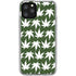 Marijuana Leaf White Pattern iPhone 11 Pro Clear Case