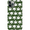 Marijuana Leaf White Pattern iPhone 11 Pro Lite Case